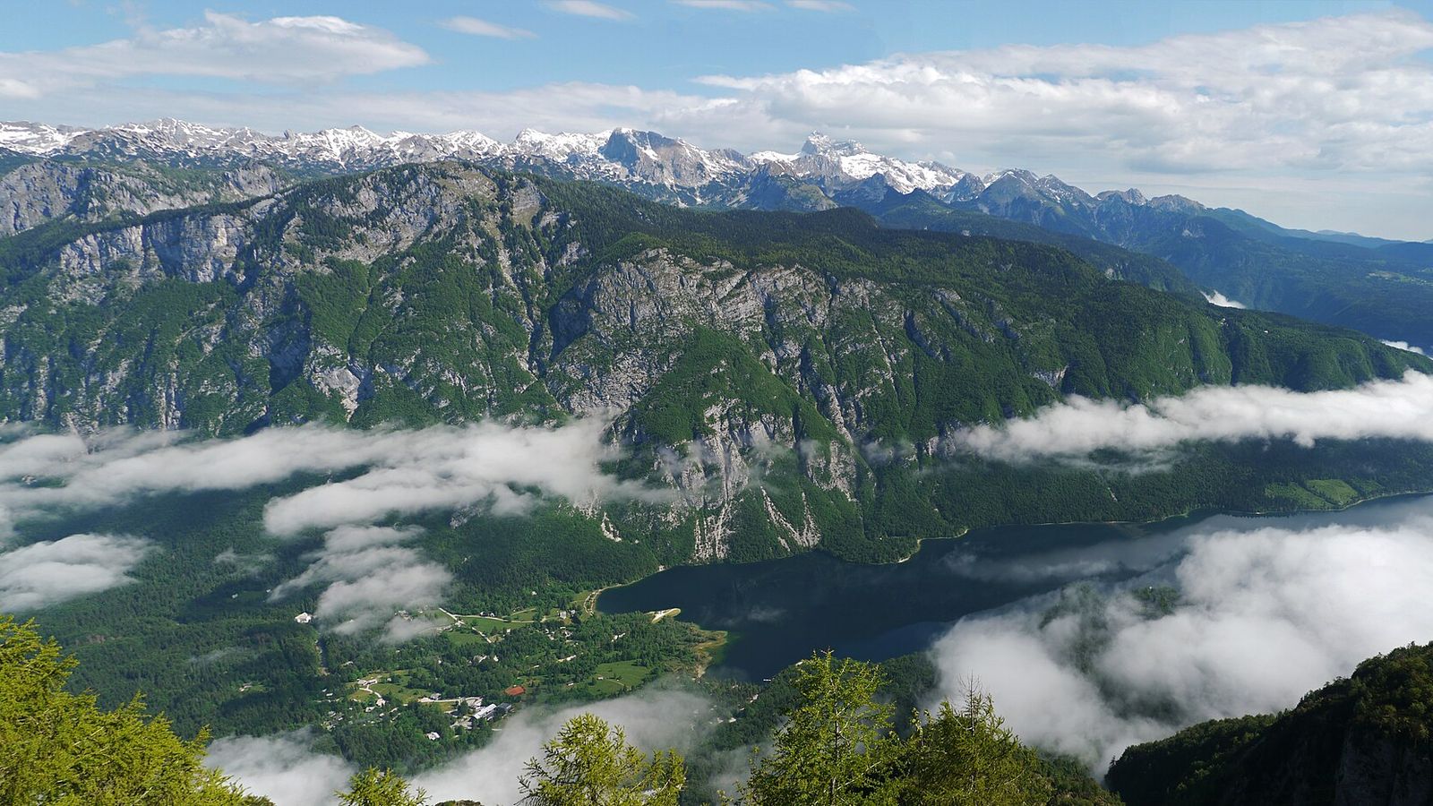 Kaart van Slovenië